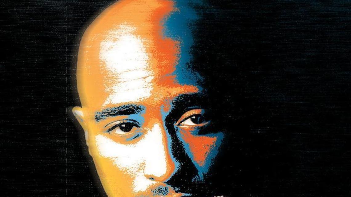 Tupac Shakur illustration.