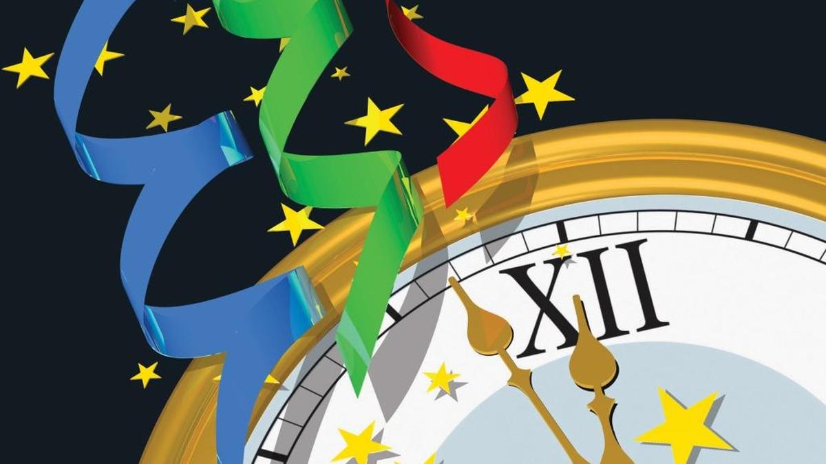 New Year’s Eve countdown.