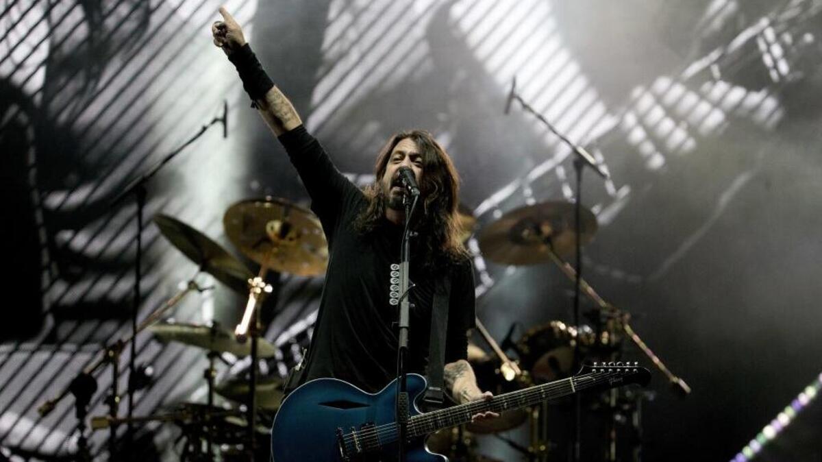 Frontman Dave Grohl and the Foo Fighters return to Sacramento at Golden 1 Center on Dec. 7, 2021.