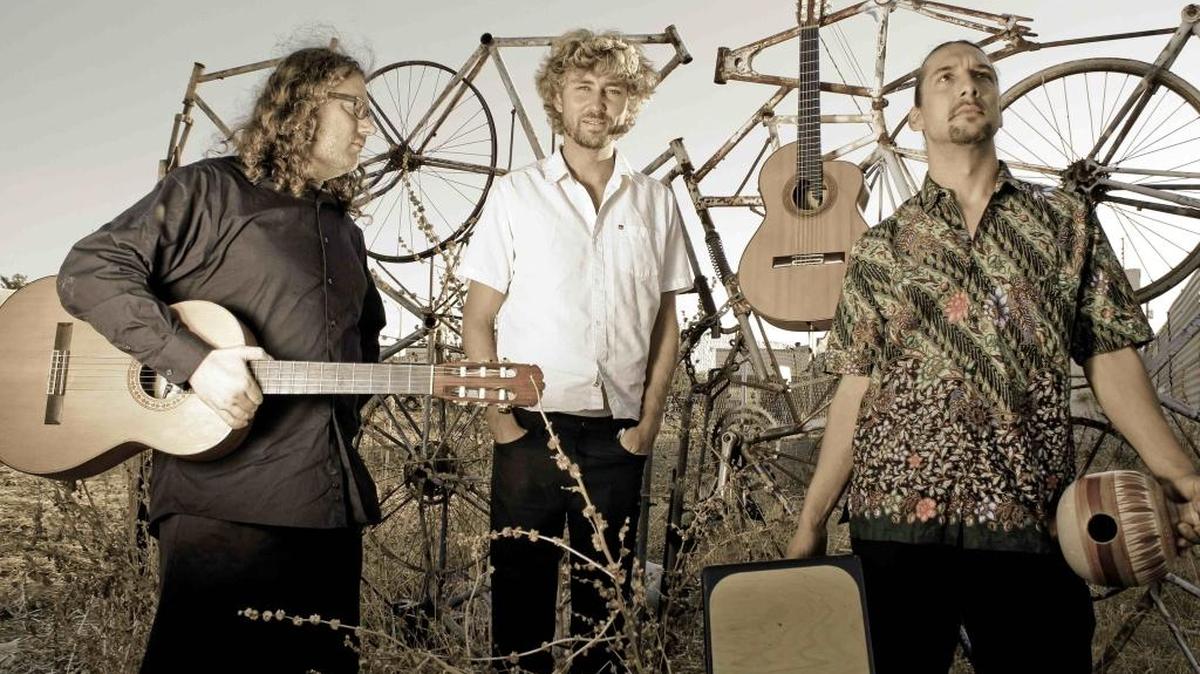 The musical group Cerro Negro is made up of, from left, Frank, Dusty, and John Martin III. The group will perform July 17 at Sierra Meadows.