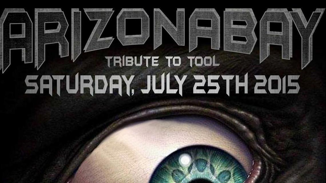 
A flier for Tool tribute band Arizona Bay, which plays Saturday, July 25, at Stummer’s.
