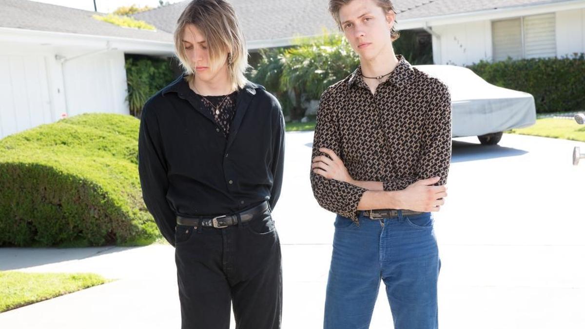 Identical twins Wyatt and Fletcher Shears are The Garden. The avant-garde punk band plays Saturday, Dec. 5, at Strummer’s.