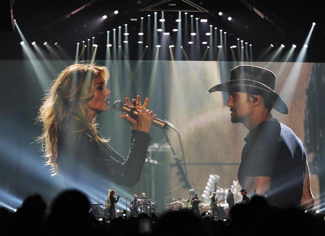 Faith Hill and Tim McGraw perform on their Soul2Soul World Tour 2017 at Save Mart Center Friday, Sept. 29, 2017 in Fresno.