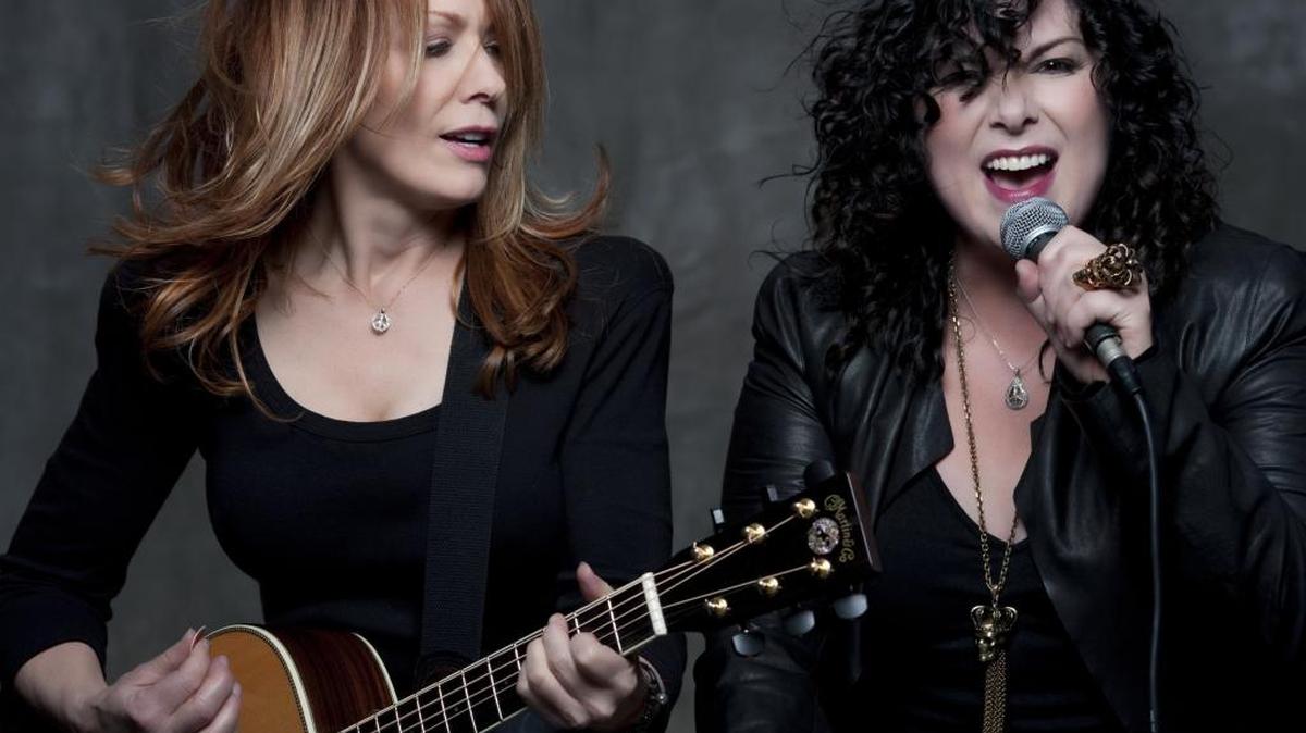 Heart is sisters Nancy and Ann Wilson. The duo play Tuesday, Nov. 17, at Visalia Fox Theater.