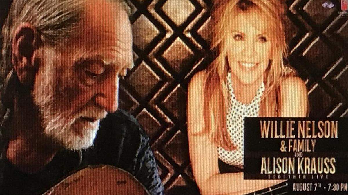 Country music legend Willie Nelson and bluegrass-country Singer Alison Krauss will be at the Save Mart Center in Fresno on Aug. 7.