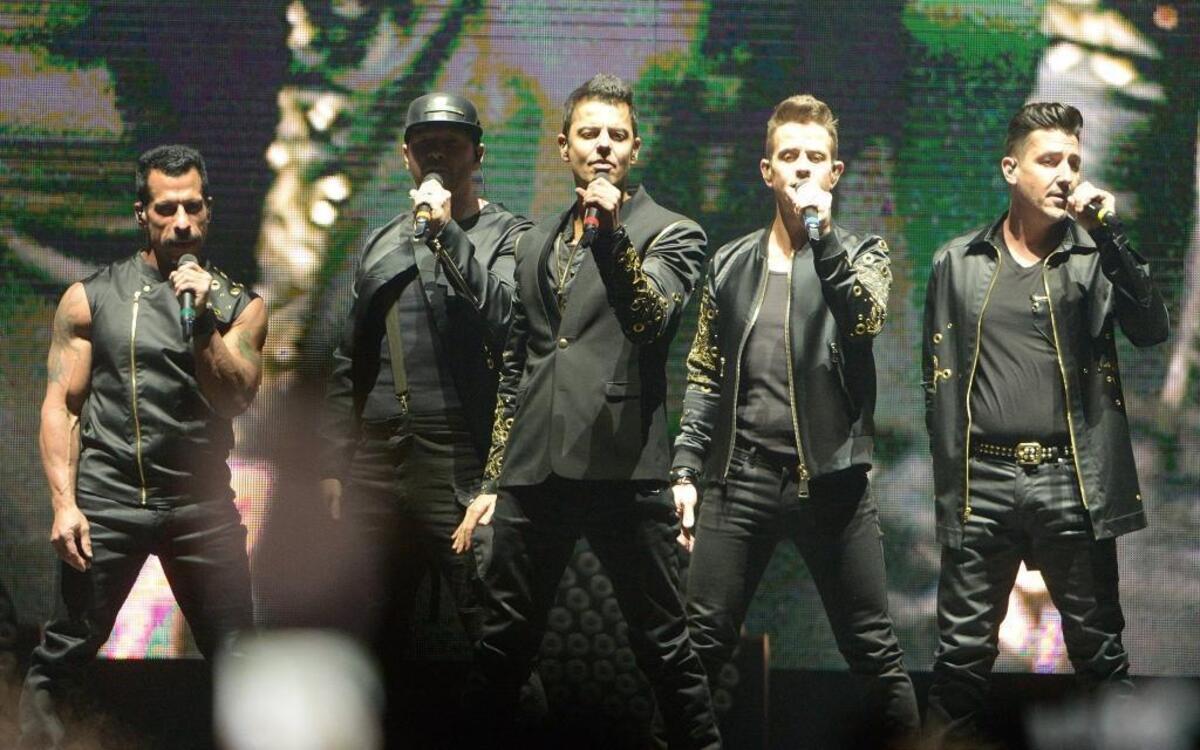 New Kids on the Block performs at the Save Mart Center during their Total Package Tour stop in Fresno on Wednesday, May 31, 2017.