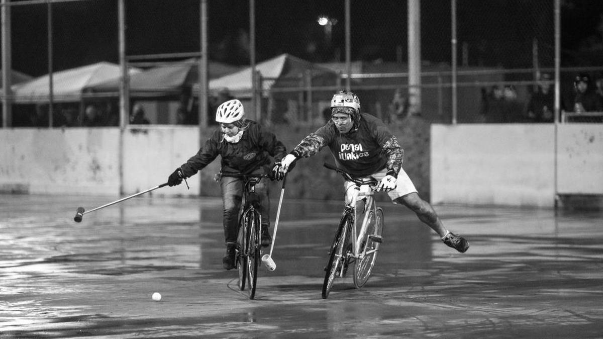 A scene from the 2016 Smack in Da Middle bike polo tournament in Fresno. This year’s event happens Saturday April 22 and Sunday April 23 at Cary Park.