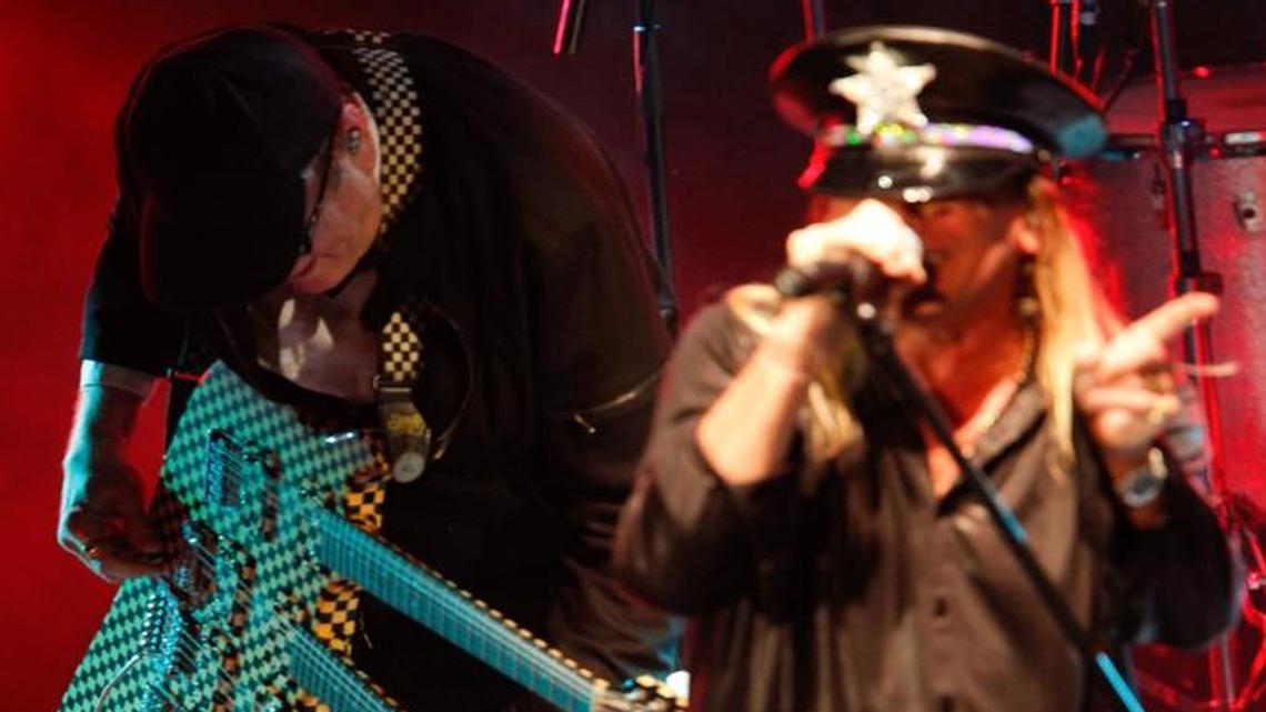 
Rock band Cheap Trick, seen here performing at The Classic Rock Awards in London, plays Saturday, Sept. 12, at the Madera District Fair.
