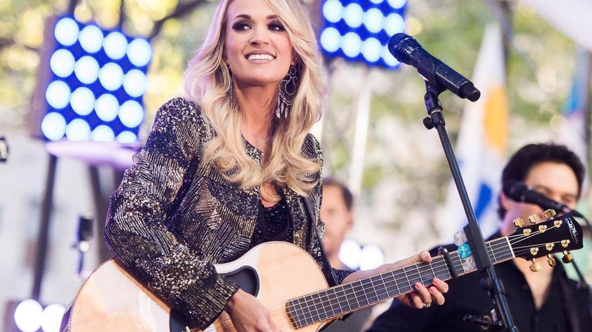 Carrie Underwood, seen here on NBC’s “Today” show at Rockefeller Plaza on Friday, Oct, 23, will perform in Fresno in April 2016.