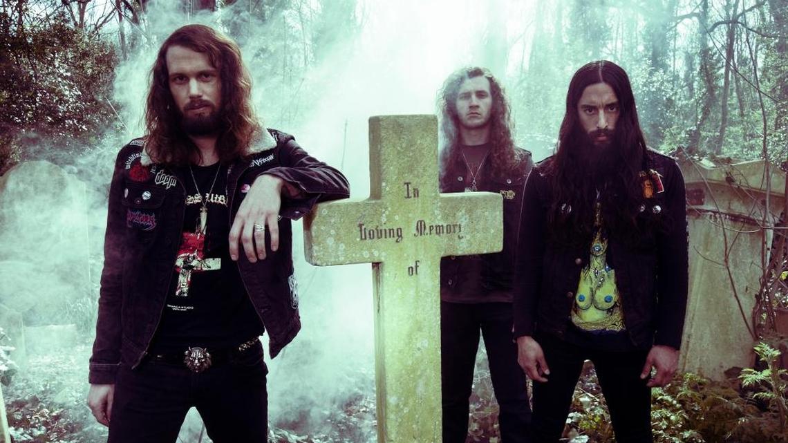 Fresno doom band Beastmaker is Trevor Church, John Tucket and Andres Alejandro Saldate. The band plays Monday at Fulton 55.