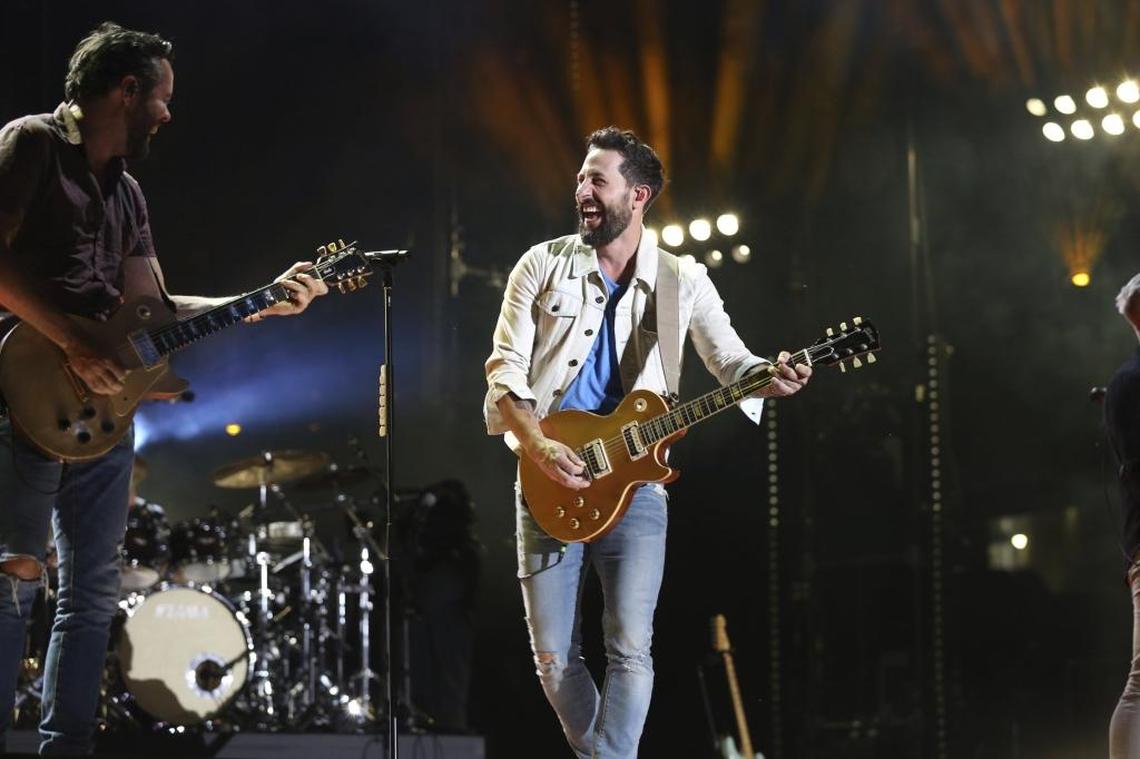 Artist Matthew Ramsey of Old Dominion performs at the 2018 CMA Music Festival. The band headlines Boots in the Park on Friday at the Regional Sports Complex in Fresno.