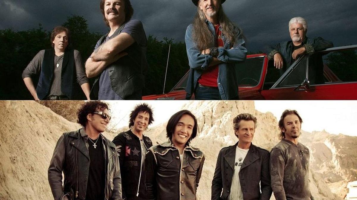 Journey, above, will join with The Doobie Brothers, top, on the “San Francisco Fest” tour, which has planned a stop in Fresno.