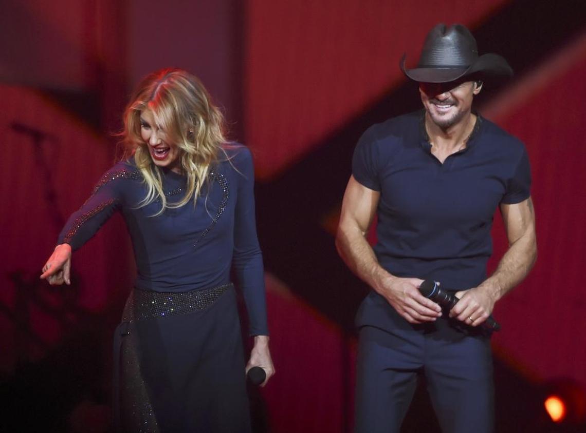 Faith Hill and Tim McGraw perform on their Soul2Soul World Tour 2017 at Save Mart Center Friday, Sept. 29, 2017 in Fresno.