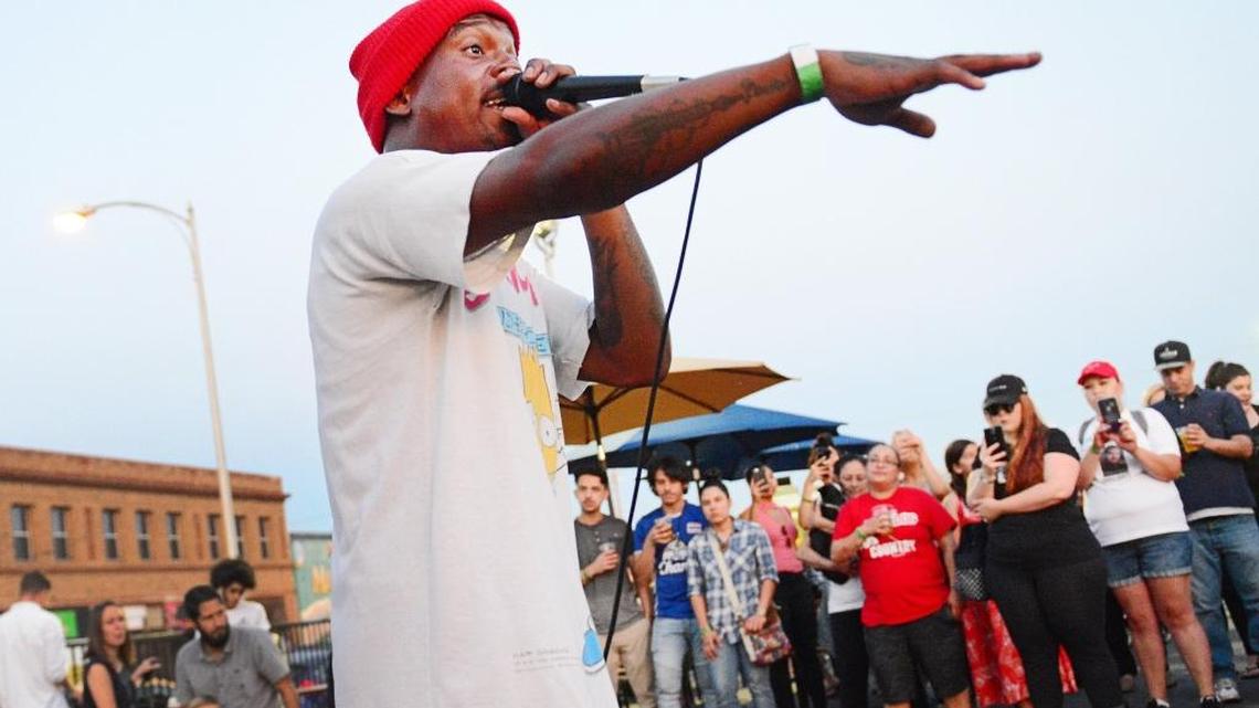 Fresno rapper Fashawn, seen at a 2017 appearance, headlines Barbhop on Thursday, March 4.