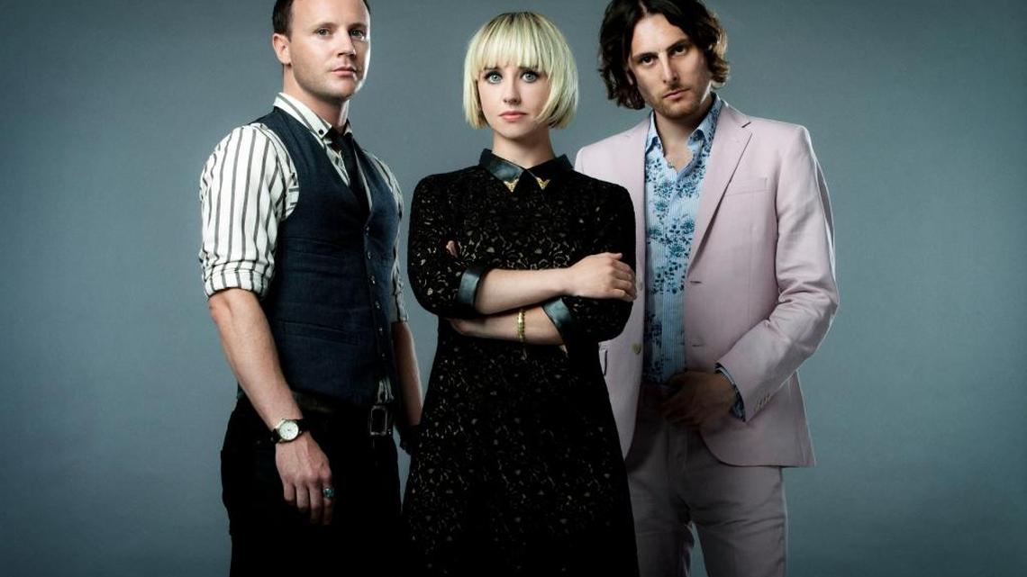 Rhydian Davies, Rhiannon “Ritzy” Bryan and Matthew James Thomas make up the Welsh post-punk trio The Joy Formidable. The band plays Friday, Nov. 20, at Visalia’s Cellar Door.