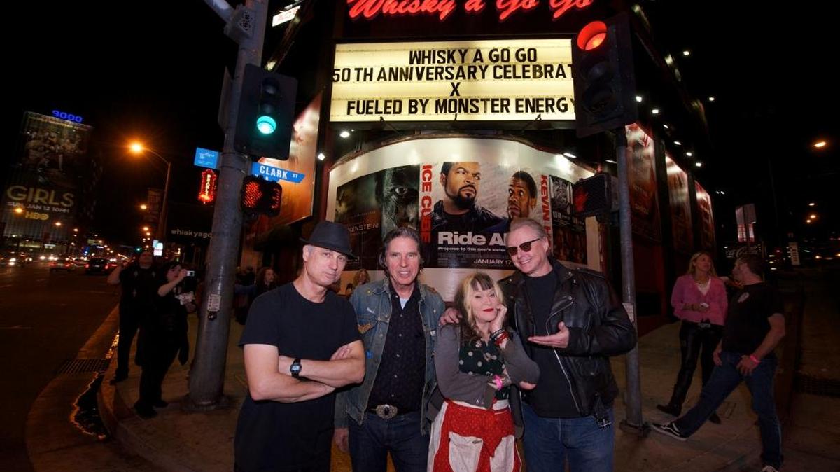The all-original lineup of Los Angeles band X. The legendary punk band plays Tuesday, Dec. 6 at Strummer’s.