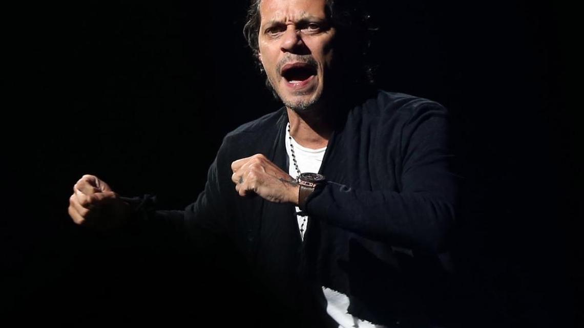 Latin singer Marc Anthony performs at the Save Mart Center in Fresno on Sept. 15, 2017. Anthony, of Puerto Rican descent, is credited for selling over 11 million albums worldwide.