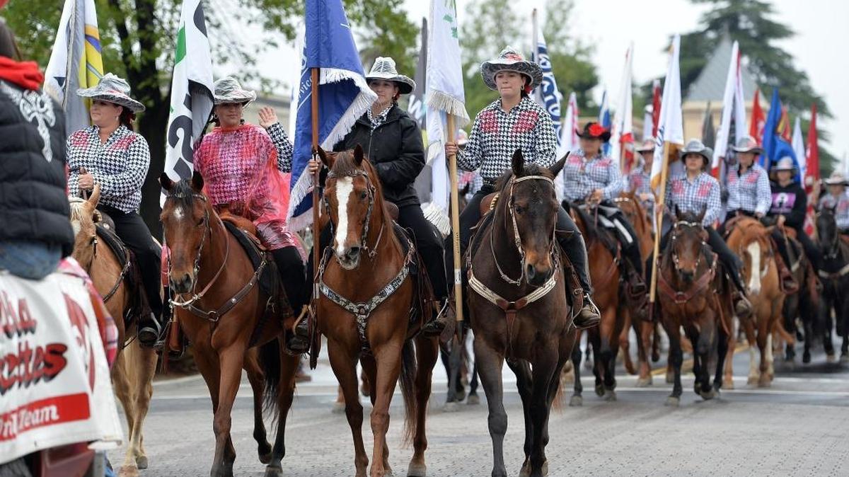 Last year, the Visalia Rocketts Junior Drill Team rode in the Clovis Rodeo Parade in Old Town Clovis. This year’s parade is Saturday, April 23.