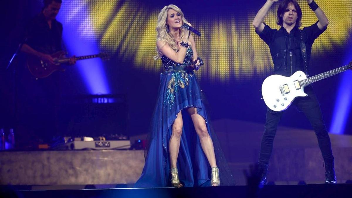 Carrie Underwood performs on Tuesday, April 5, at Save Mart Center.