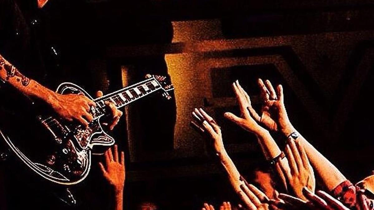 
Country-rocker Frankie Ballard performs at Tachi Palace Thursday, Oct. 1.
