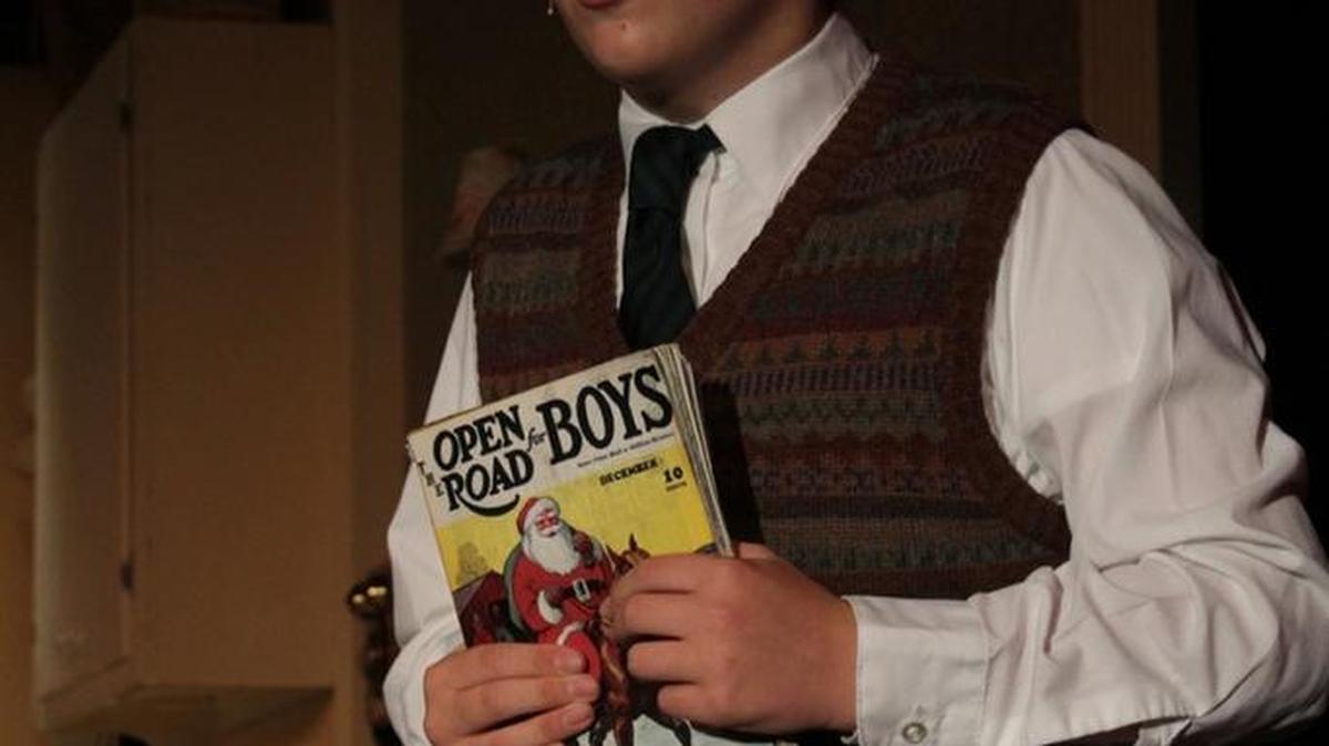 The Good Company Players production of ‘A Christmas Story: The Musical’ continues at Roger Rocka’s Dinner Theater.