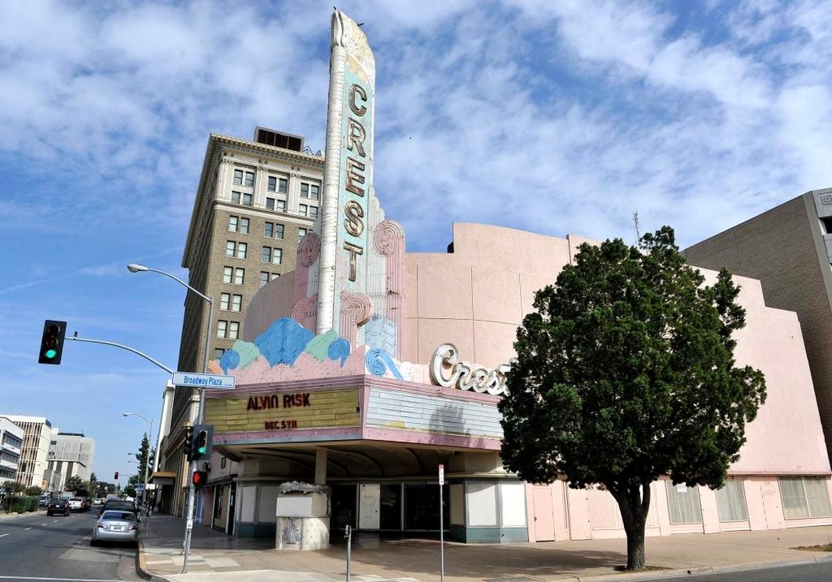 HIDDEN GEM: The Crest Theatre, at 1170 Broadway St. in downtown Fresno now shows classic movies.