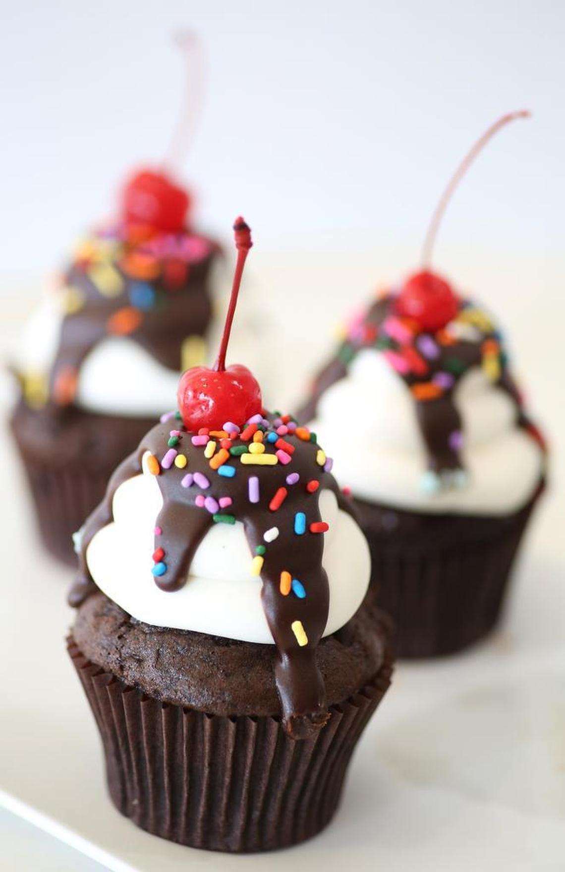 CUPCAKE SHOP: Delightful cupcakes are a staple at the Frosted Cakery, a People’s Choice winner.