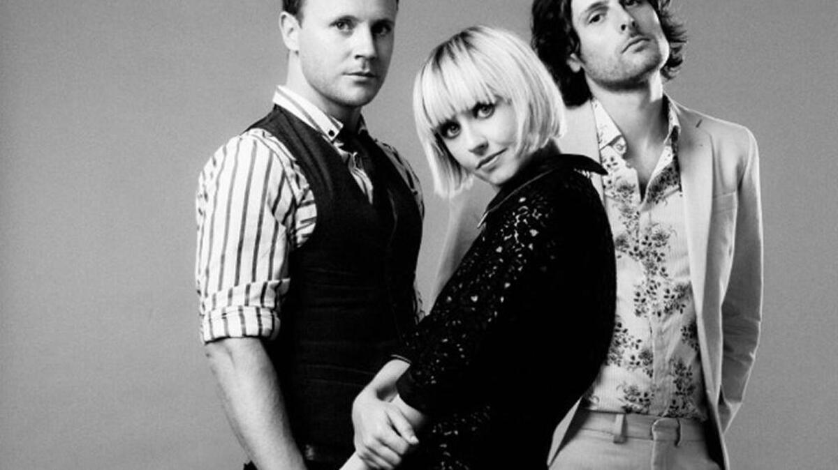 Welsh rock trio The Joy Formidable are in town Thursday, July 21, at Strummer’s.