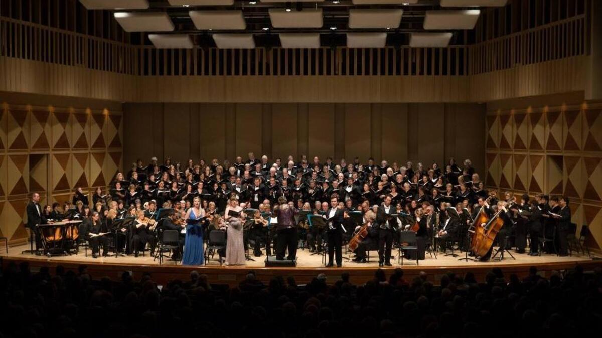 The Fresno Community Chorus Master Chorale 60th anniversary take place today at Shaghoian Performing Arts Center.