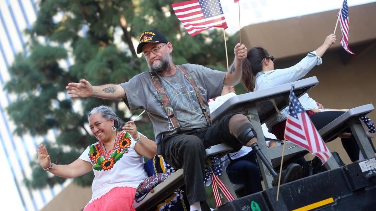 Honor veterans with a parade in Sanger and Los Banos.