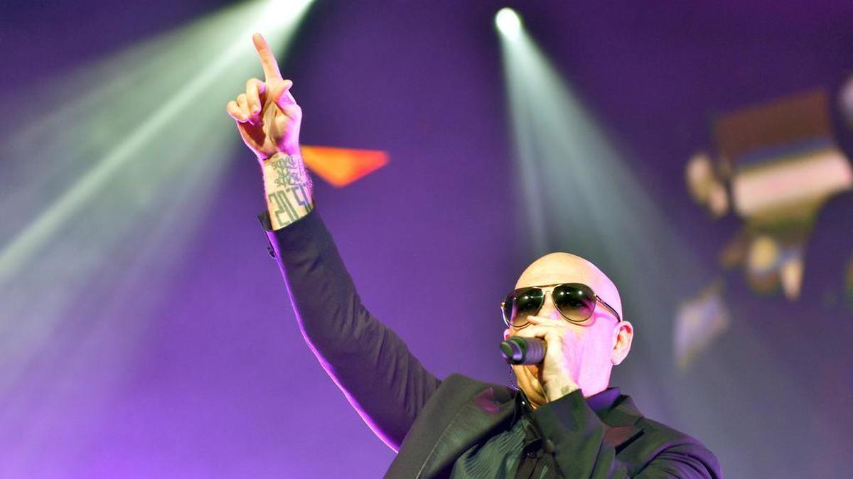 Pitbull kicks off his North American The Bad Man Tour at the Save Mart Center in Fresno on Wednesday, July 6, 2016.