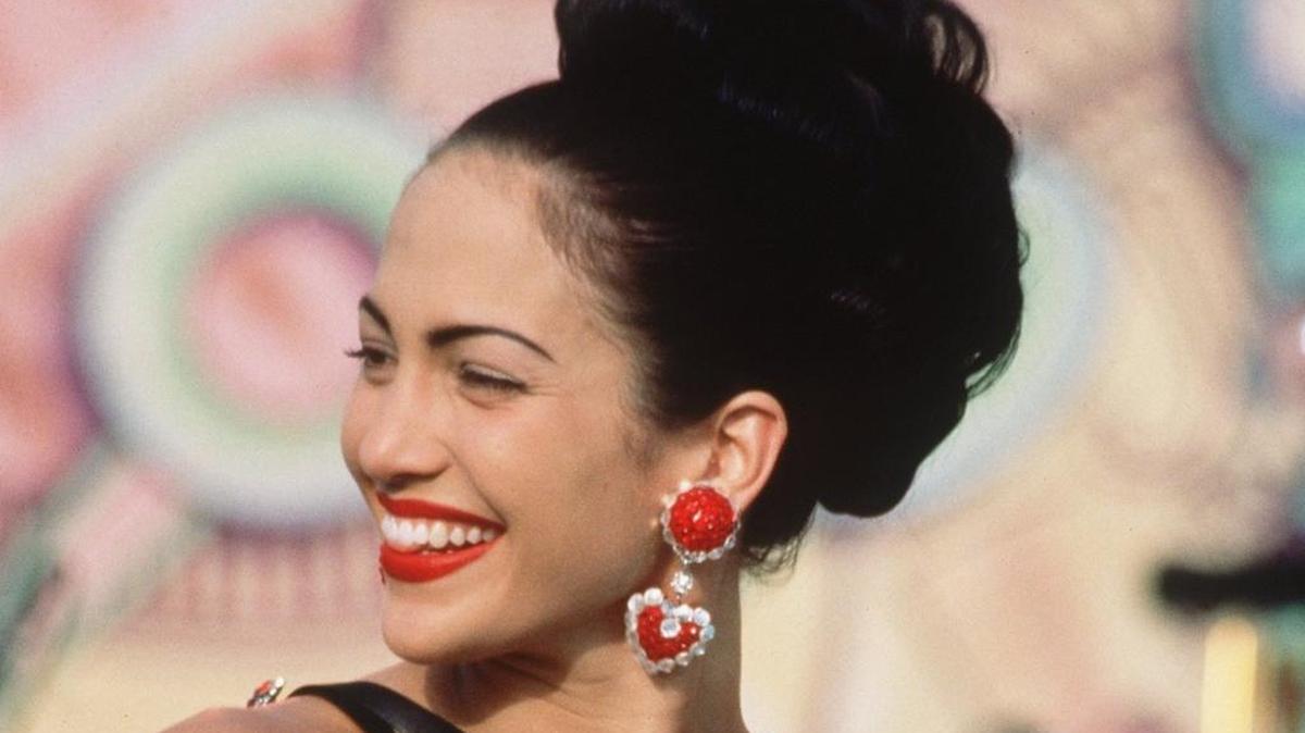 Jennifer Lopez stars in the 1997 film “Selena.”