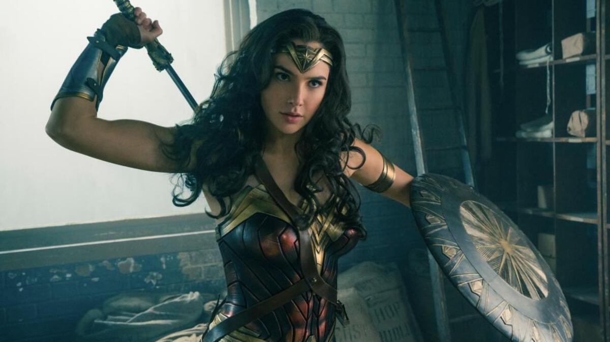 Gal Gadot in a scene from “Wonder Woman,” in theaters on June 2.