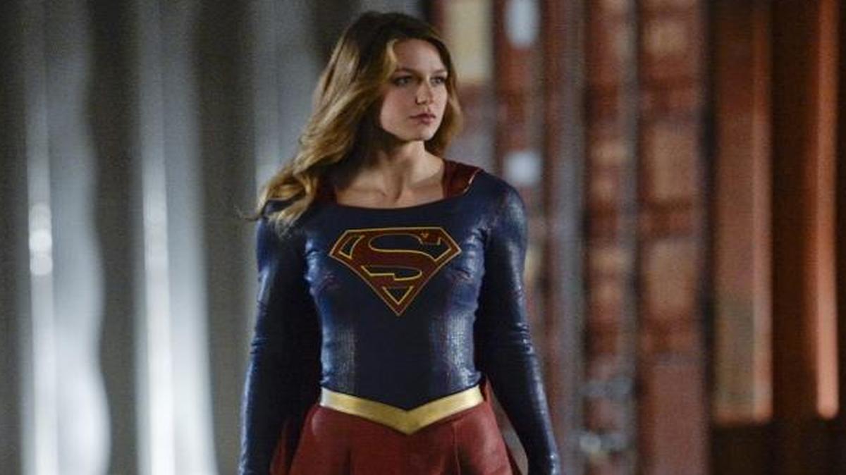 Melissa Benoist plays the Women of Steel in the TV series “Supergirl.”