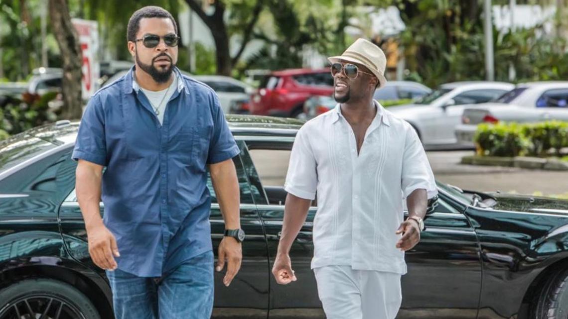 Ice Cube and Kevin Hart in “Ride Along 2”