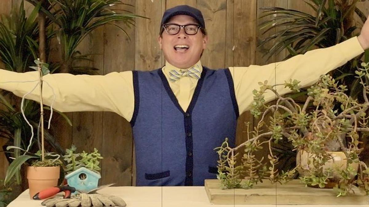 Terry Lewis stars as Seymour Krelborn in “Little Shop of Horrors.”