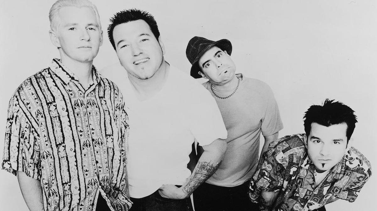Archive photo of the San Jose band Smash Mouth. The band is on tour celebrating the 20th anniversary of its breakthrough album. The band plays Wednesday, Aug. 23 at Fulton 55.