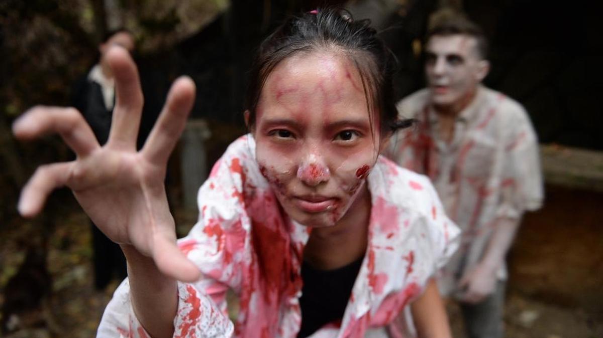 Each October, Hobbs Grove specializes in frightening sights.