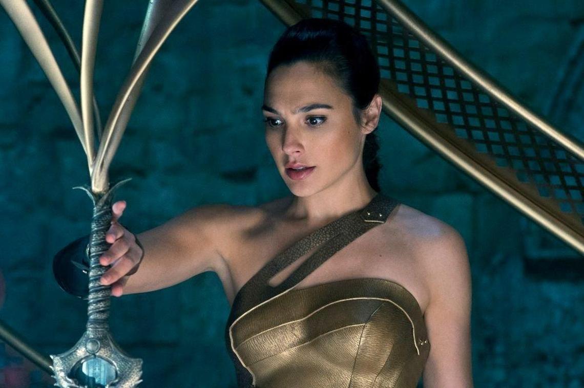 Gal Gadot as Princess Diana-Wonder Woman. The movie opens June 2.