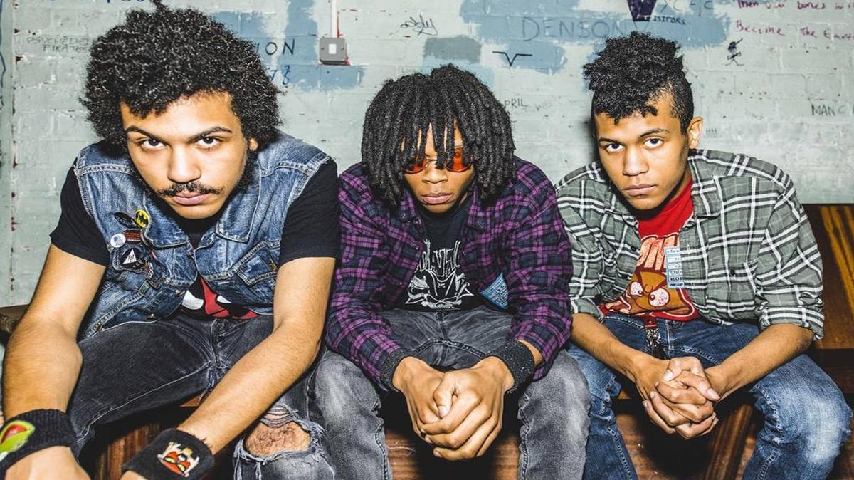 The rock brothers trio Radkey performs tonight at Strummer’s.