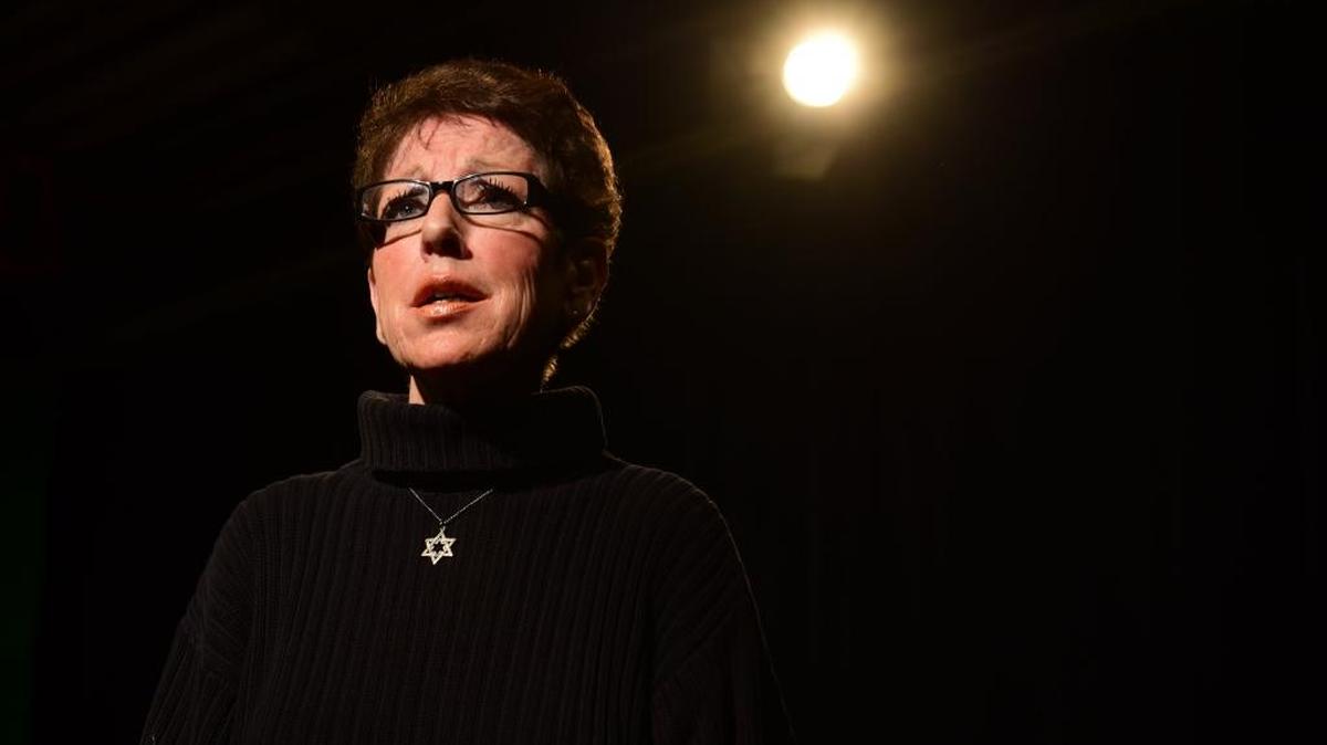Janice Noga performs in “Janka.”