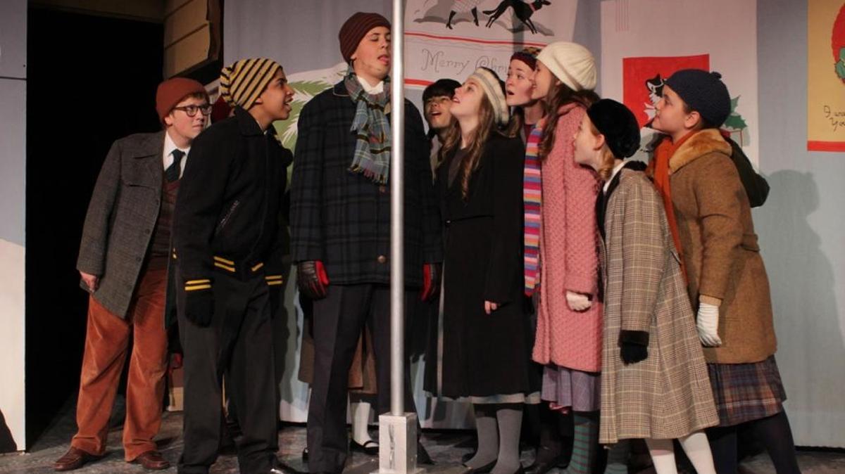 Good Company Players’ ‘A Christmas Story: The Musical’ continues through Jan. 8 at Roger Rocka’s Dinner Theater.