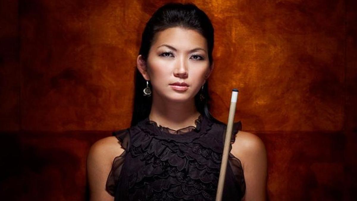 “The Black Widow,” pool player Jeanette Lee, will be at Blue Fin Billiards in Fresno tonight.