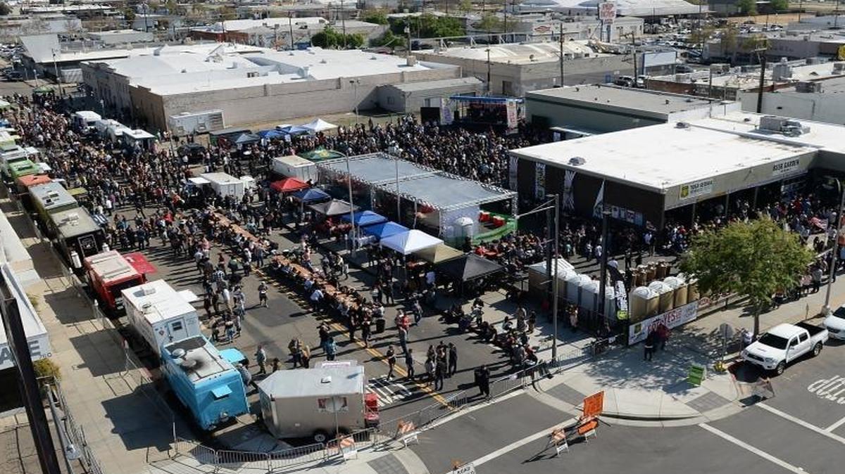 Tioga Sequoia Brewing Co., scene of the annual FresYes Fest (pictured), will turn its beer garden into the "Fox Den" during each of Fresno FC's home soccer games. For the inaugural game Saturday, March 17, the alley behind and the adjacent Broadway Event Center will host an Alley Wave party before and after the game.