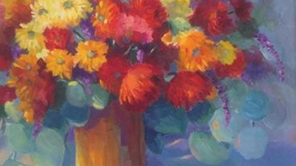 
Artist Bea Prince’s work features bright, peaceful images being shown at The Brush and Easel Gallery.

