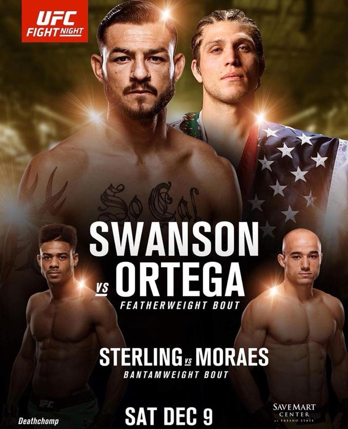 UFC stops in Fresno for the first time.