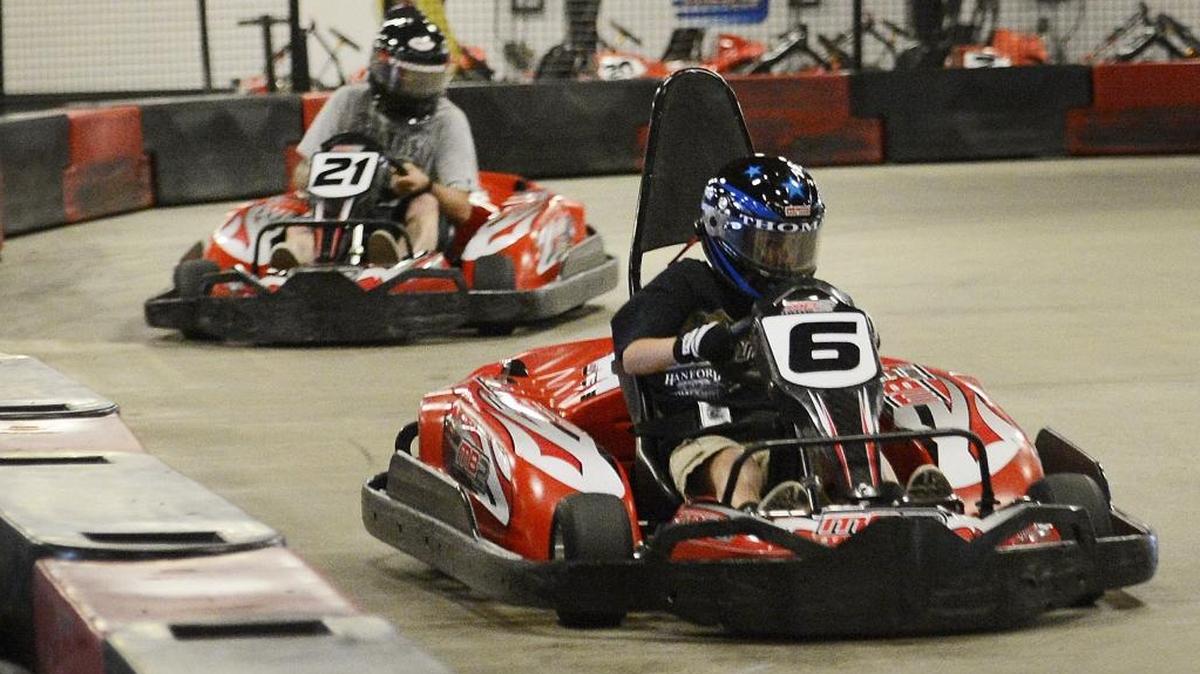 MB2 Raceway Indoor Kart Racing Center in Clovis hosts the Fresno Dads Club tonight.