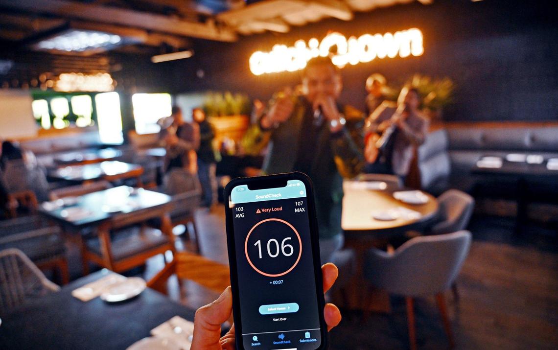 Culichi Town’s decibel reading reached over 100 decibels while the band played Friday, June 7, 2024 in Fresno.