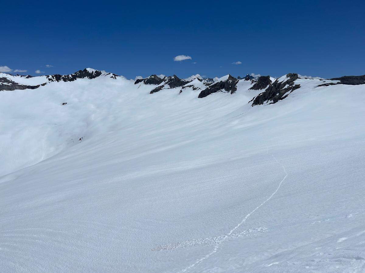 The Sierra High Route from Shepherd Pass to Wolverton across Sequoia National Park is considered the most classic Sierra Nevada ski tour. Clovis resident Ryan Soares took this photo during his Fastest Known Time of the 47-mile route in May 2023.