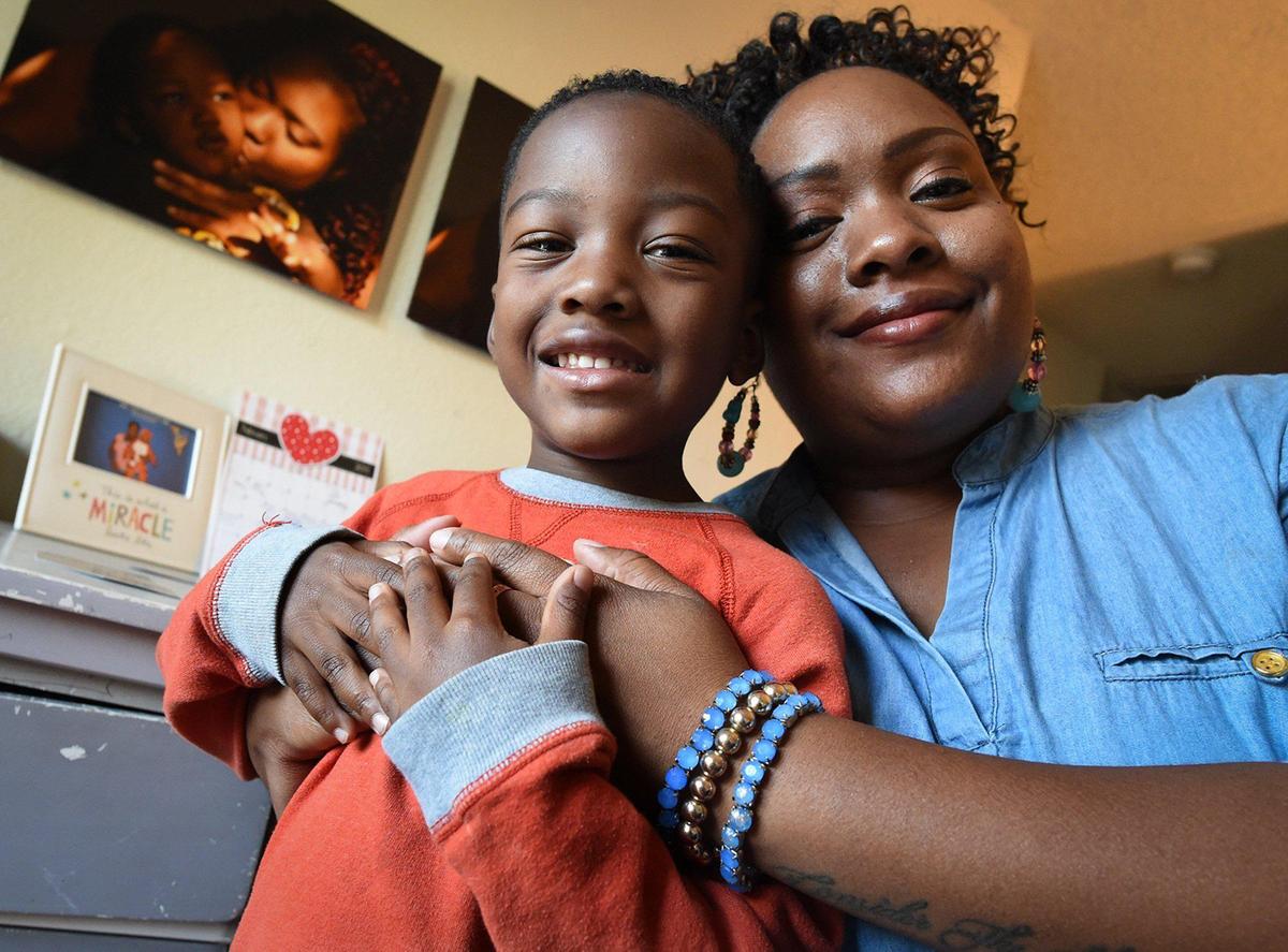 Niecia Harris refers to her son, 4-year-old David Jones, as her miracle, born prematurely at 32 weeks, weighing 4 pounds, 9 ounces. The largest percentage of premature births in the valley are from African American women.